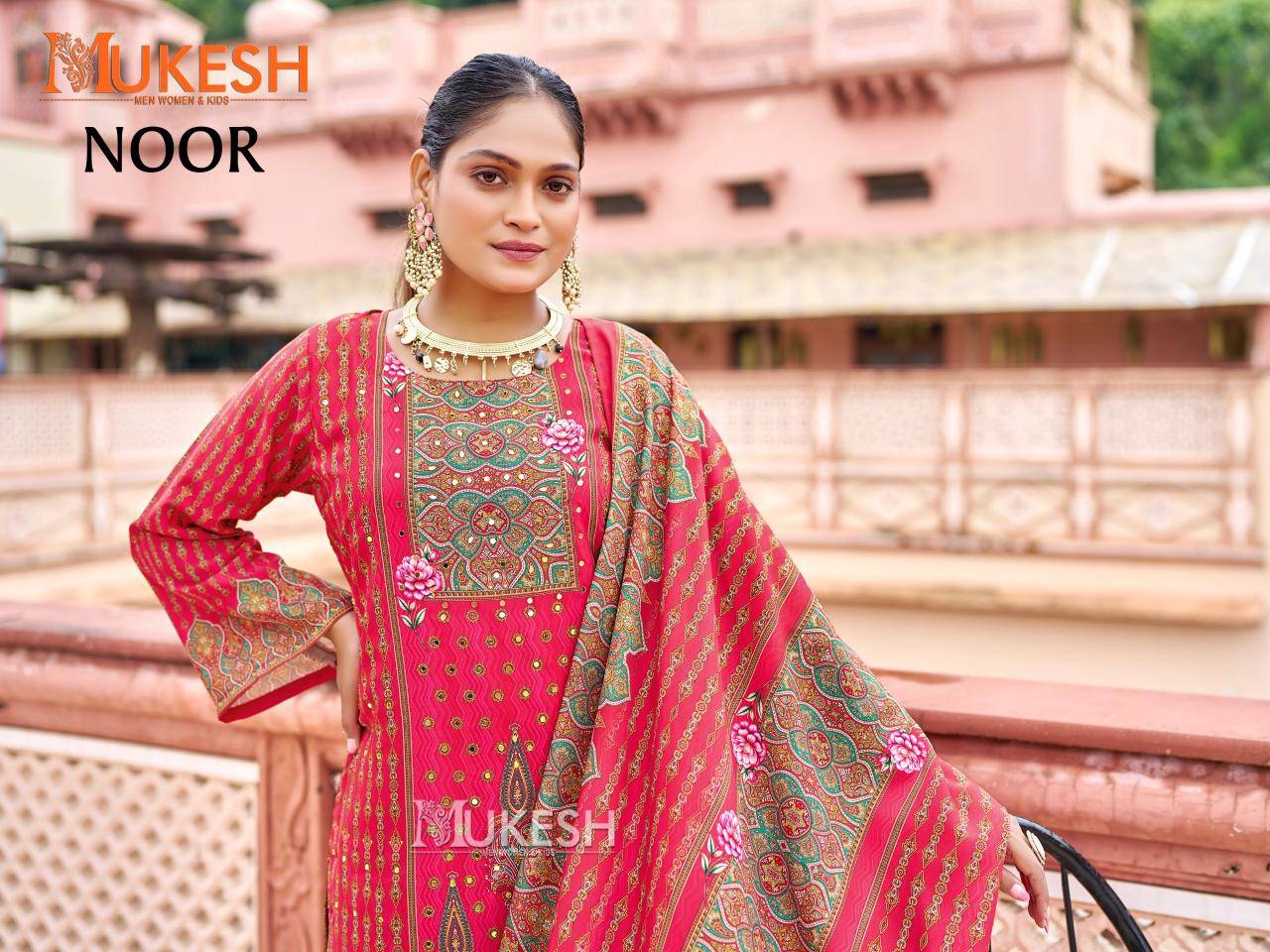 Mukesh banwery noor wholesale salwar suit market in india