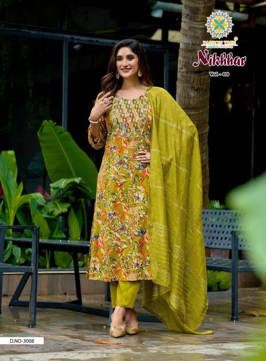 Passion tree nikhaar vol 3 best wholesale kurti market in india