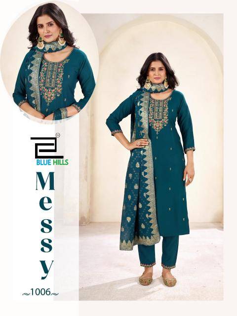 Blue hills messy kurti wholesale price