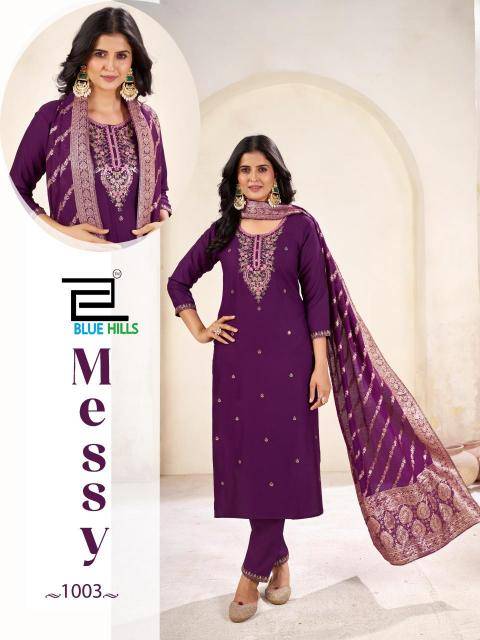 Blue hills messy kurti wholesale price