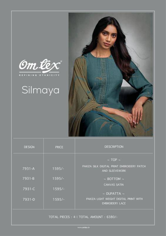 Omtex silmaya wholesale Dress materials indian clothing suppliers in india