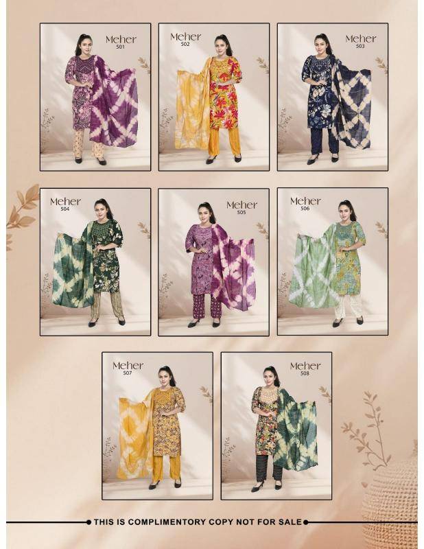 Shorya trendy meher vol 5 wholesale kurtis in surat with price