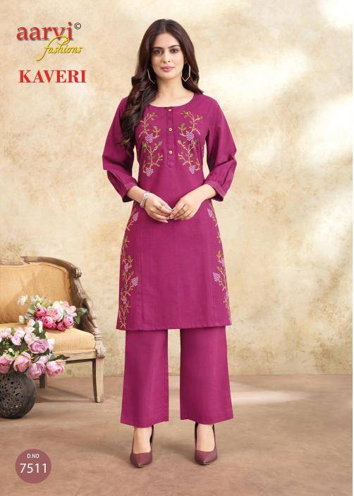 Aarvi kaveri vol-2 coord set kurtis wholesale price