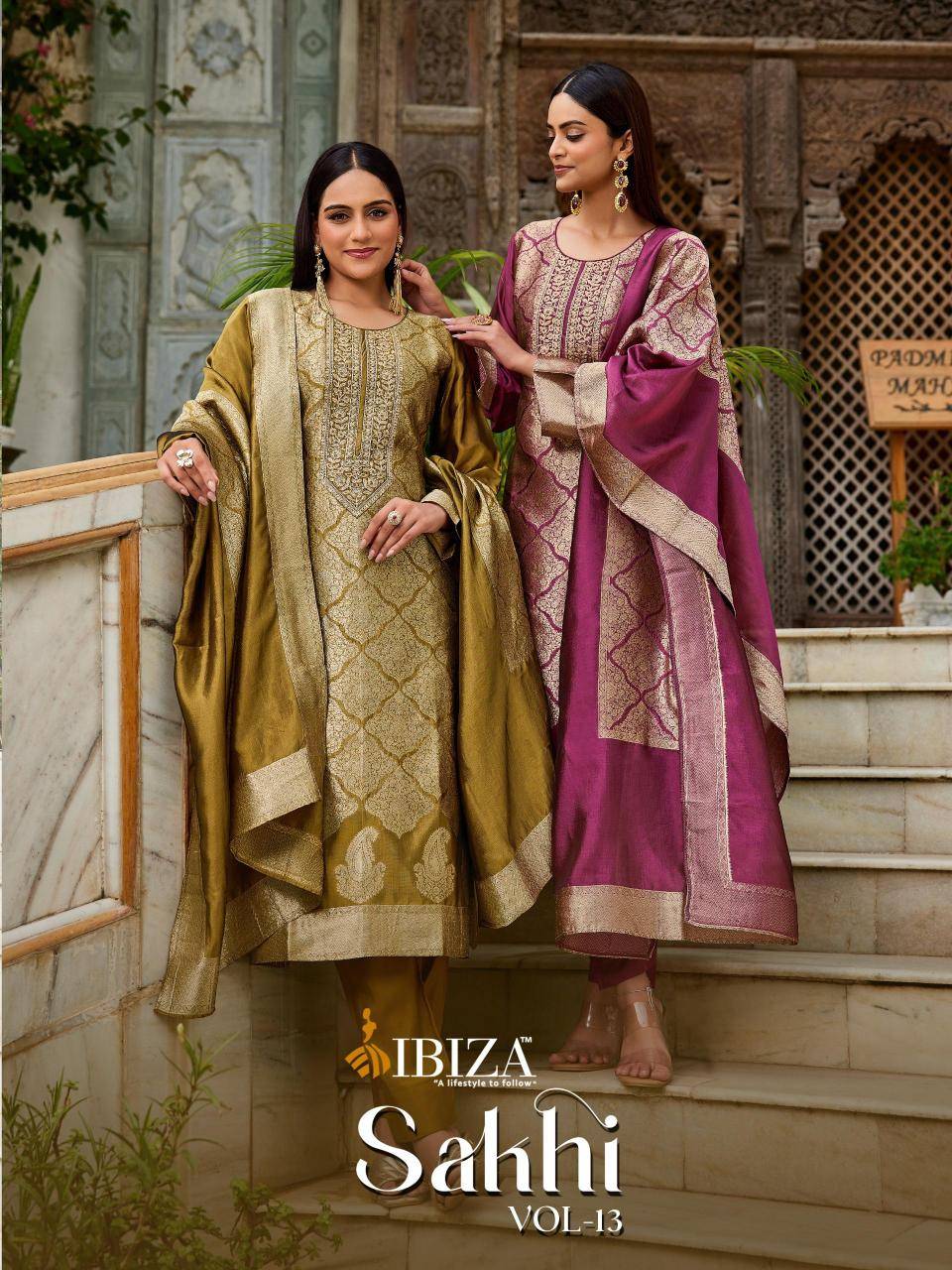 Ibiza sakhi vol 13 wholesale dress material in mumbai with price near me
