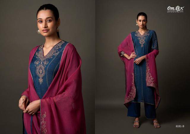 Omtex ekisha mumbai dress materials wholesale market