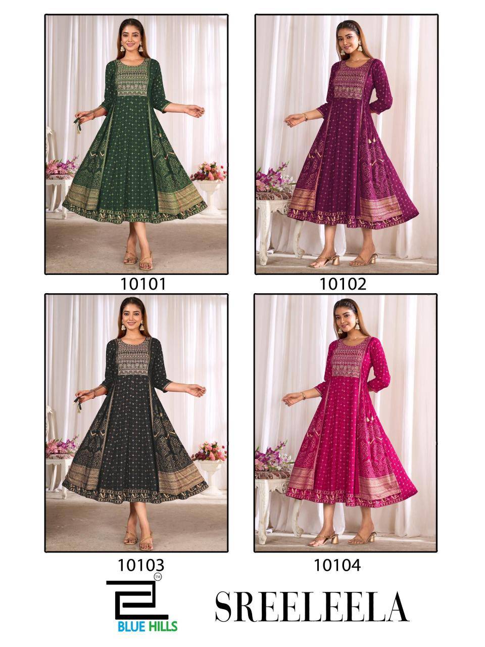 Blue hills sreeleela kurti wholesale delhi market