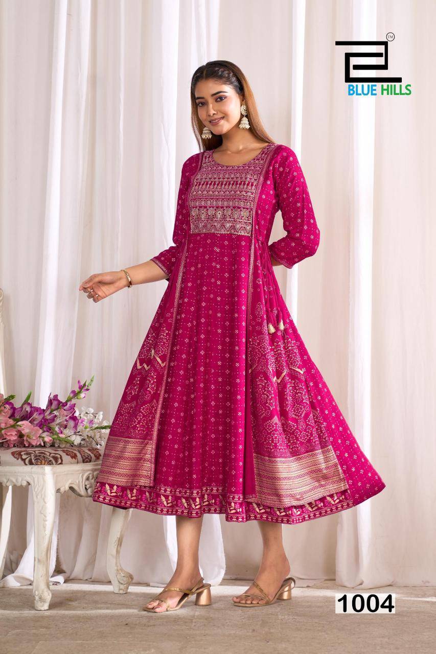 Blue hills sreeleela kurti wholesale delhi market