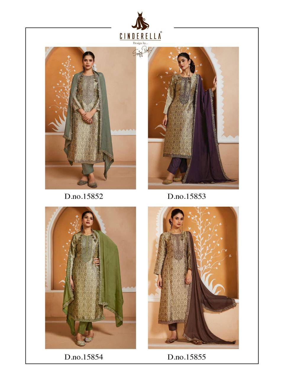 cindrella glorious wholesale dress materials in mumbai with price
