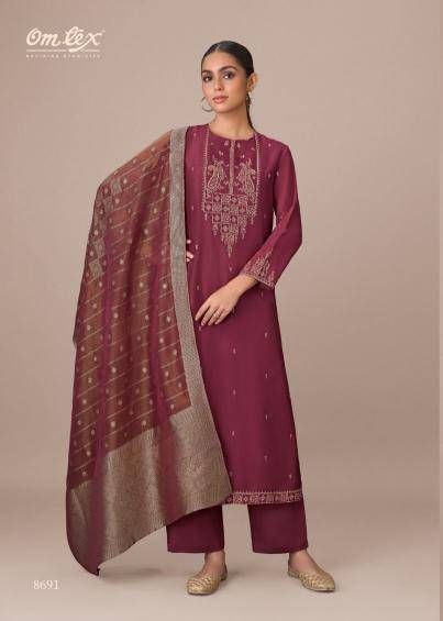 Omtex arabella dress materials wholesale mumbai