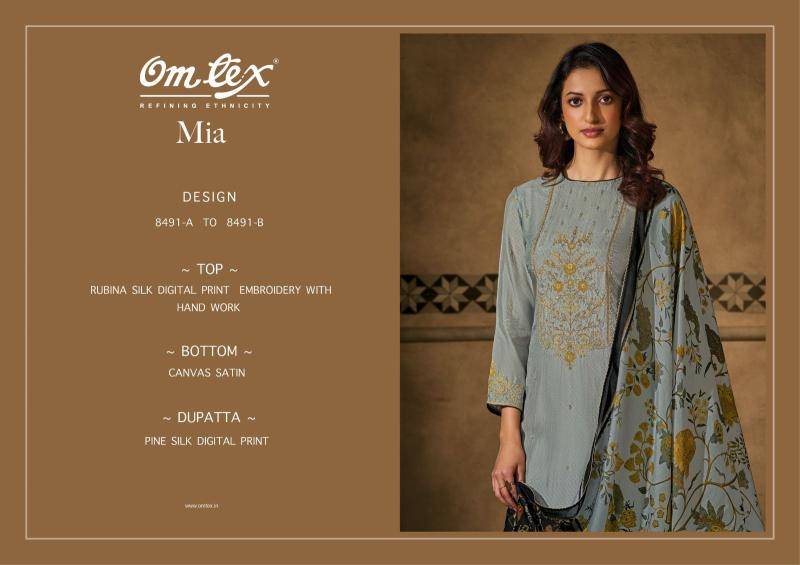 Omtex mia dress material wholesale market in mumbai
