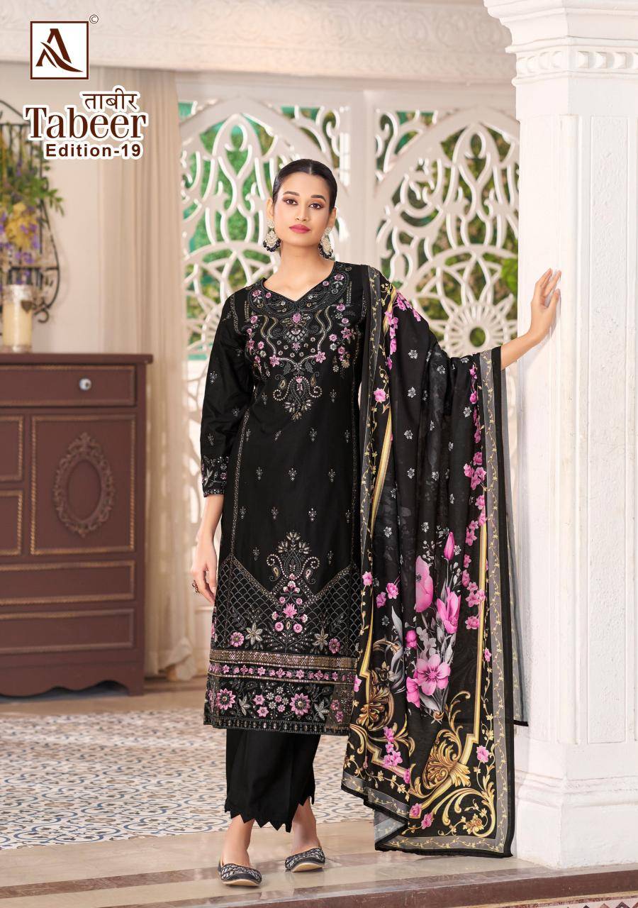 Alok suit tabeer 19 dress wholesale mumbai