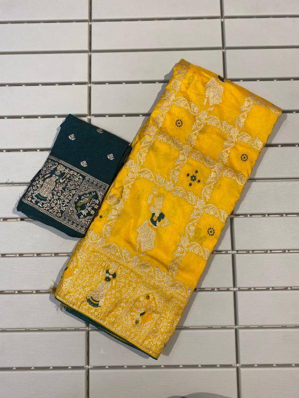 Akshara dola silk indian wholesale saree