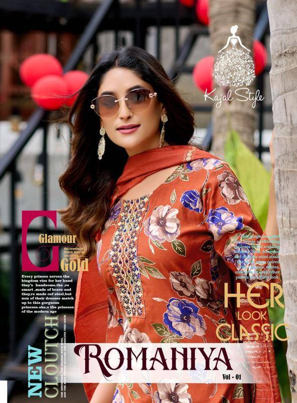 Kajal style romaniya vol.1 india biggest kurti wholesale market