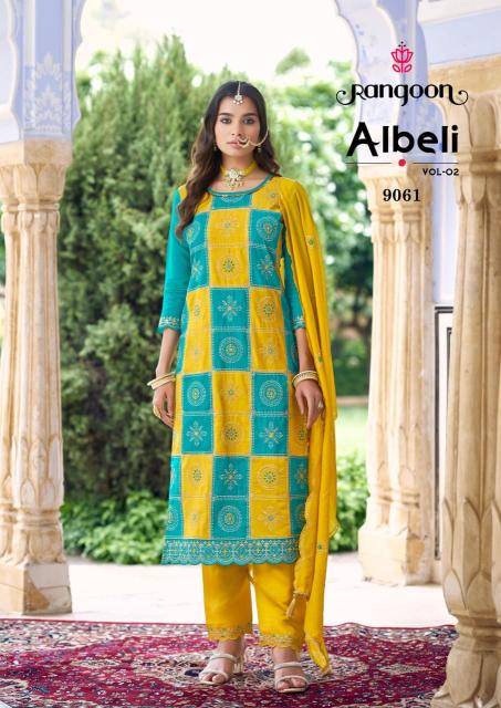 Rangoon albeli vol 2 wholesale indian kurtis suppliers
