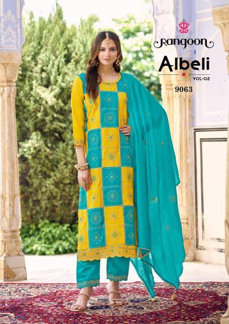 Rangoon albeli vol 2 wholesale indian kurtis suppliers