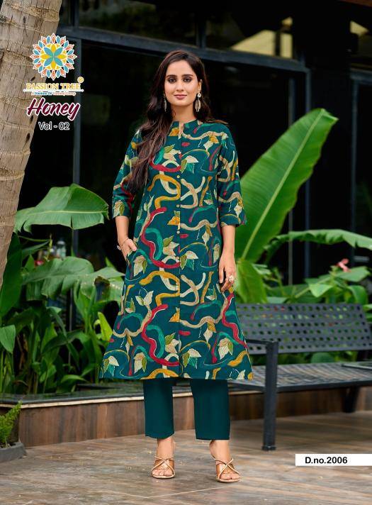 Passion tree honey vol 2 wholesale kurti low price
