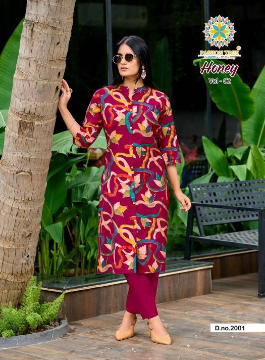 Passion tree honey vol 2 wholesale kurti low price
