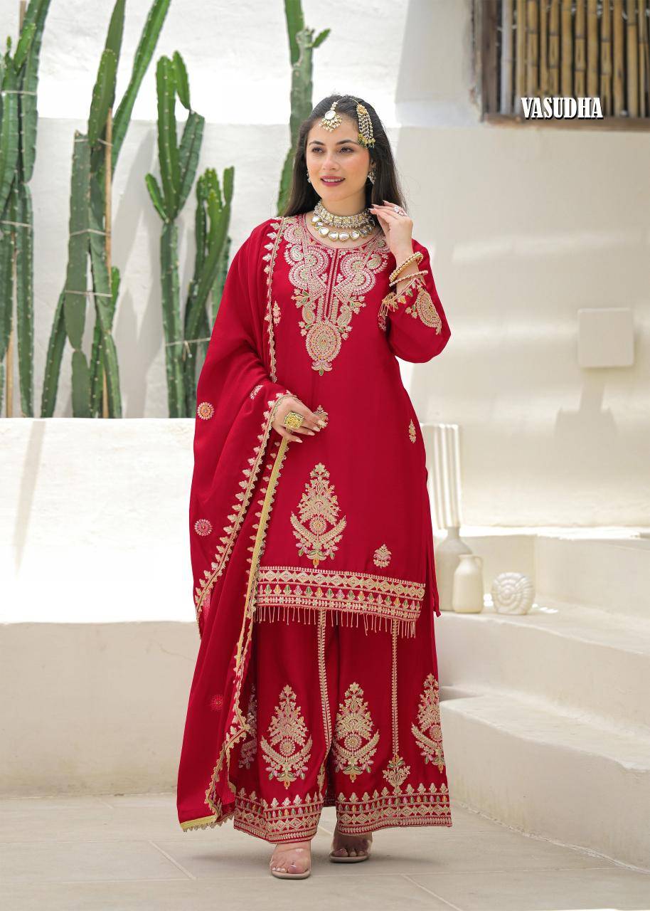 Afsana vasuda karwa chauth pakistani wholesale salwar kameez in karachi