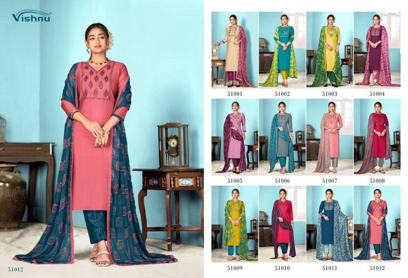 Vishnu dermy cool vol 24 best wholesale dress materials in hyderabad