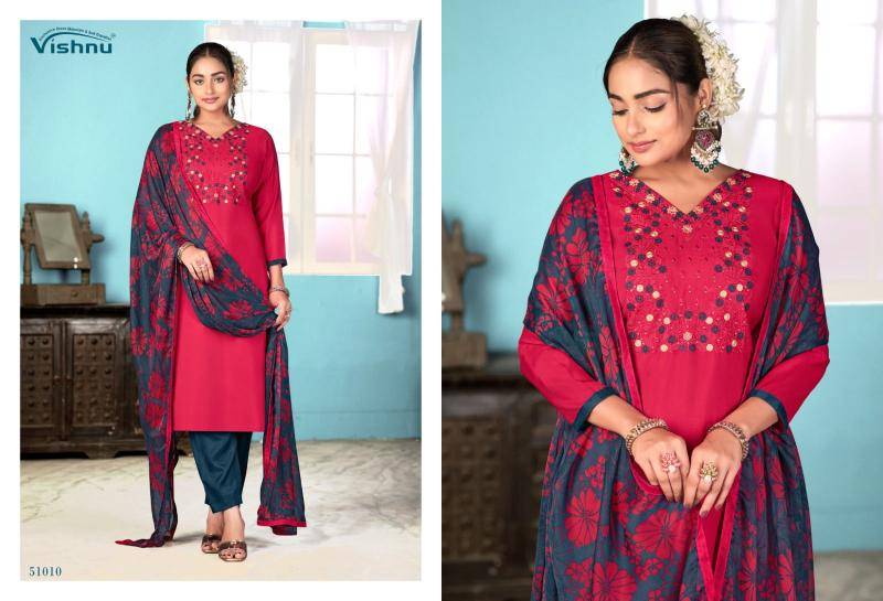 Vishnu dermy cool vol 24 best wholesale dress materials in hyderabad