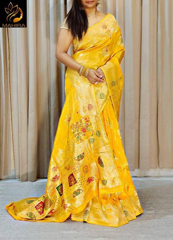 Malhar premium festival wholesale saree market in mumbai
