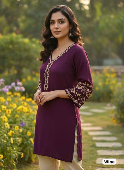 Shorya adaa 5.0 short top kurti wholesale in new market kolkata