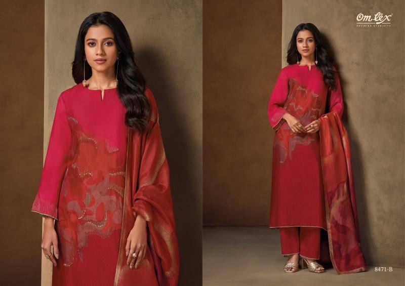Omtex meyza wholesale dress materials in mumbai with price
