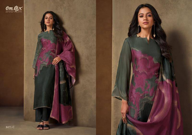 Omtex meyza wholesale dress materials in mumbai with price
