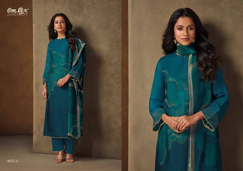 Omtex meyza wholesale dress materials in mumbai with price