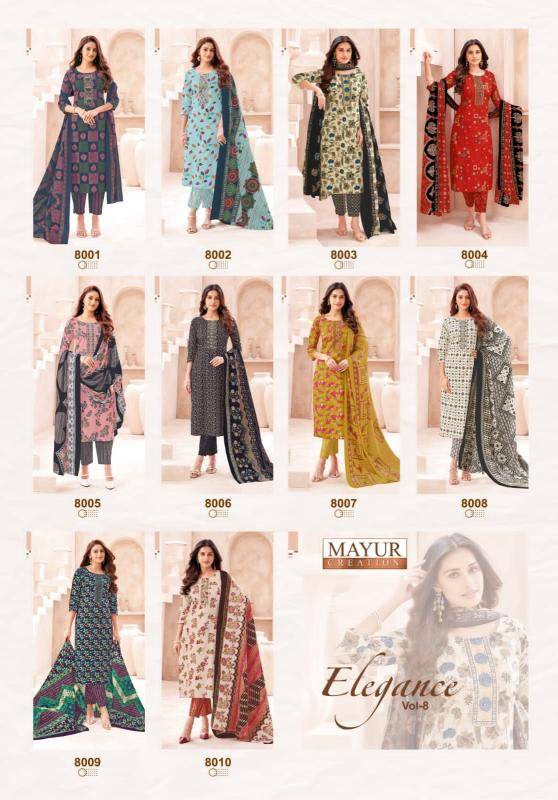 Mayur elegance vol-8 kurti wholesale price
