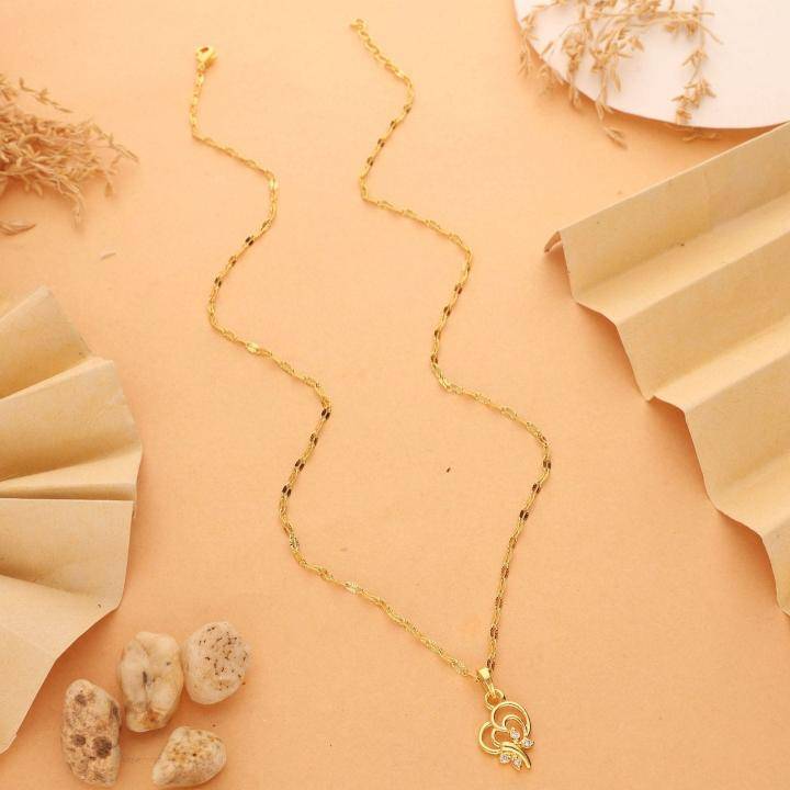 Micro gold polish chain pendant CP632 Bollywood imitation jewelry supplier