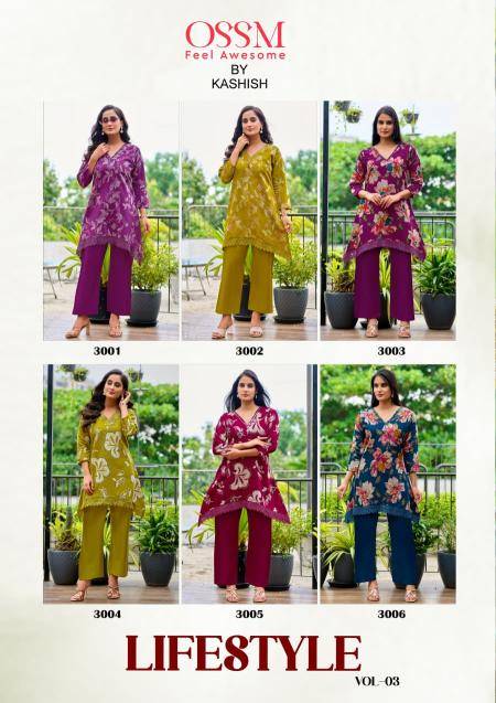 Ossm lifestyle vol 3 coord set kurti wholesale market delhi