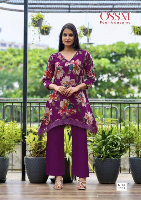 Ossm lifestyle vol 3 coord set kurti wholesale market delhi