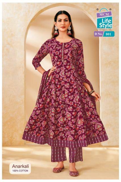 MCM anarkali vol-8 wholesale kurtis in surat with price