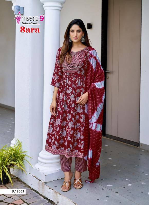 Mystic9 sara vol-18 wholesale kurti market in surat with price