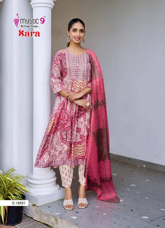 Mystic9 sara vol-18 wholesale kurti market in surat with price