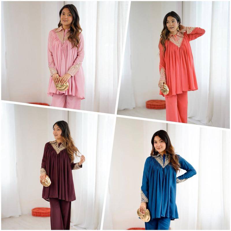 Adhya stylish coord set wholesale kurti manufacturers