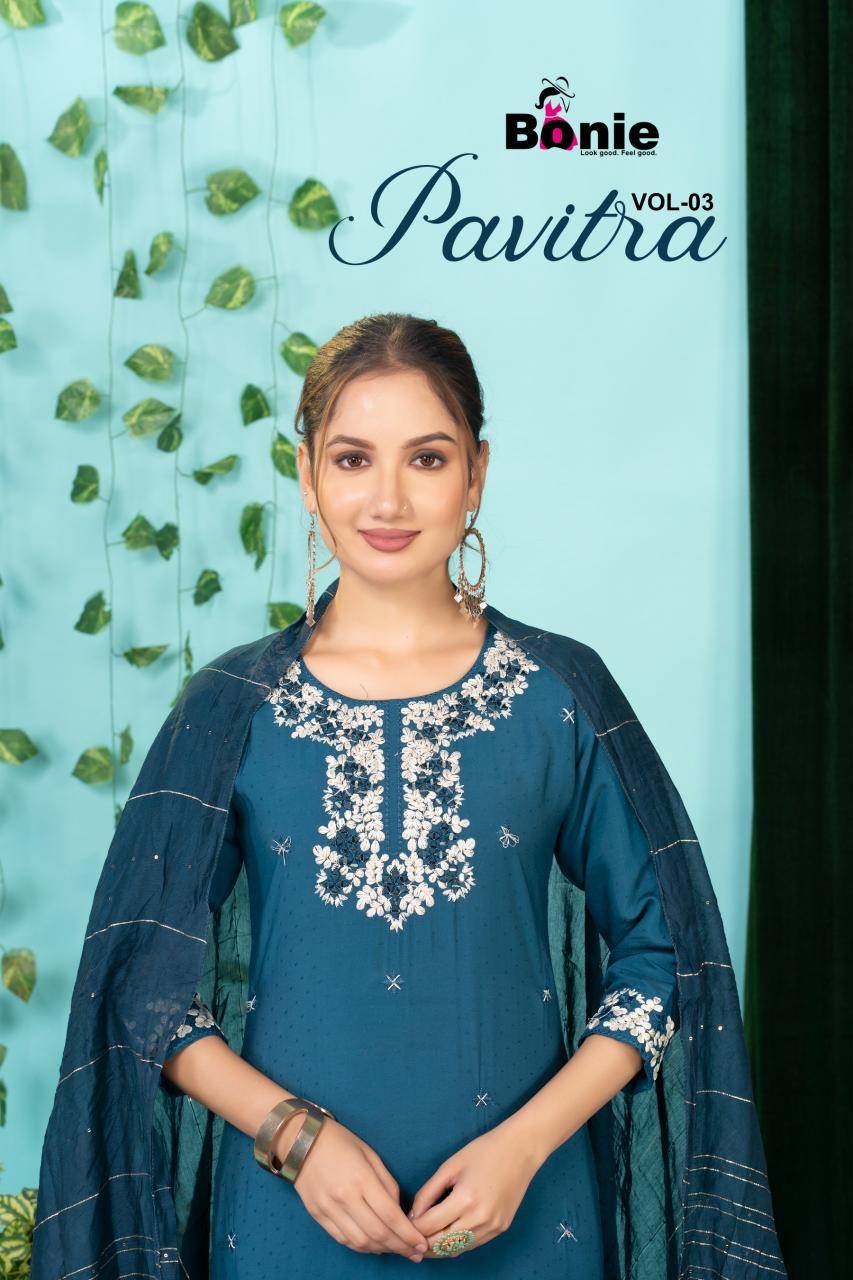 Bonie pavitra vol 3 kurti wholesale market delhi
