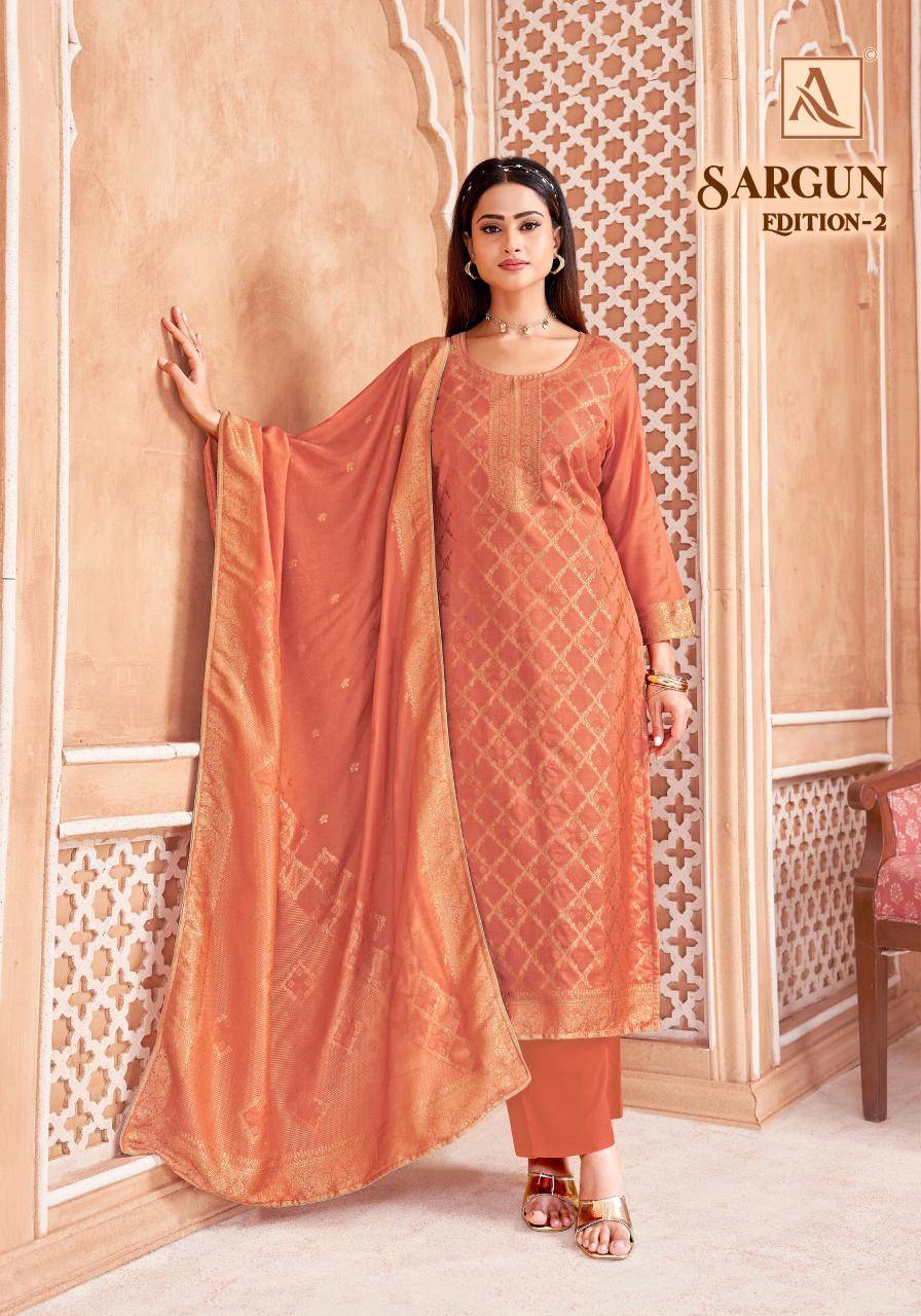 Alok suit sargun 2 Dress materials market in mumbai with price