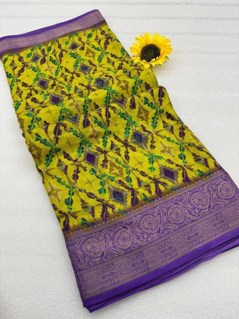 Shorya ajrakh gold print wholesale sarees india
