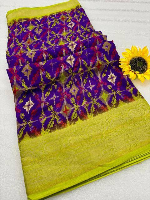 Shorya ajrakh gold print wholesale sarees india