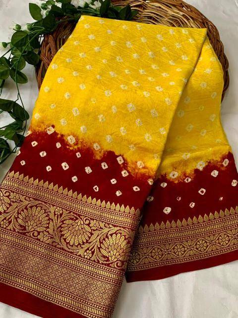Shorya kanjivaram bandhani wholesale sarees online india