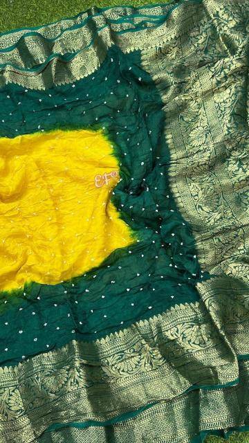 Shorya kanjivaram bandhani wholesale sarees online india