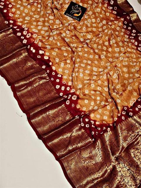 Shorya kanjivaram bandhani wholesale sarees online india