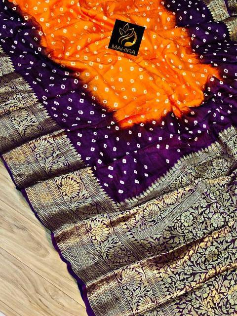 Shorya kanjivaram bandhani wholesale sarees online india