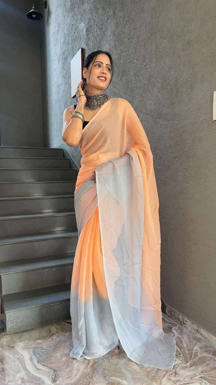 Sukhdev 1 min ready to wea wholesale sarees india