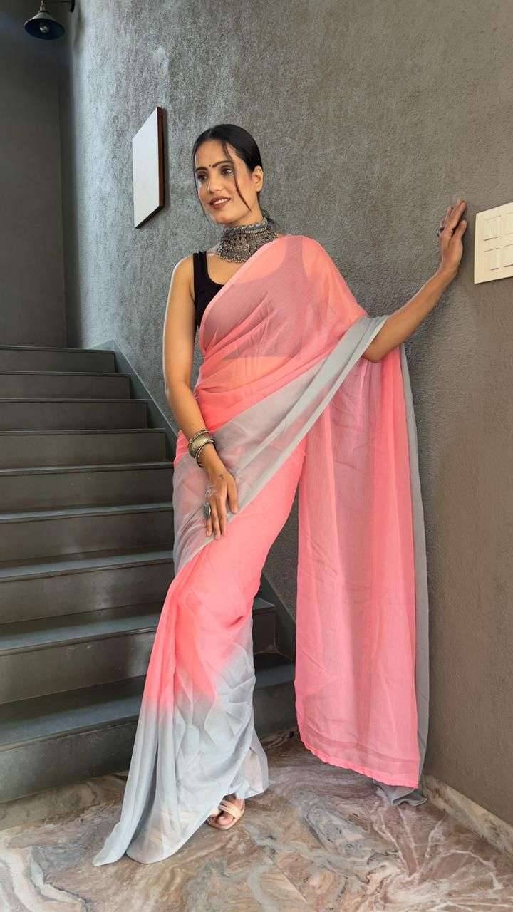 Sukhdev 1 min ready to wea wholesale sarees india