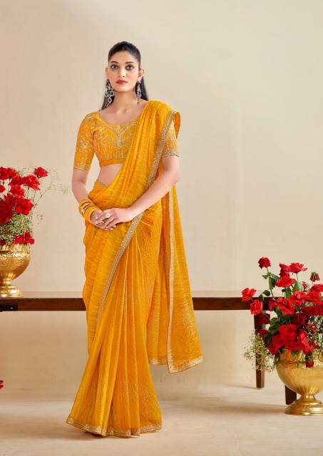 Shorya bandhaniya fancy wholesale saree market in ahmedabad
