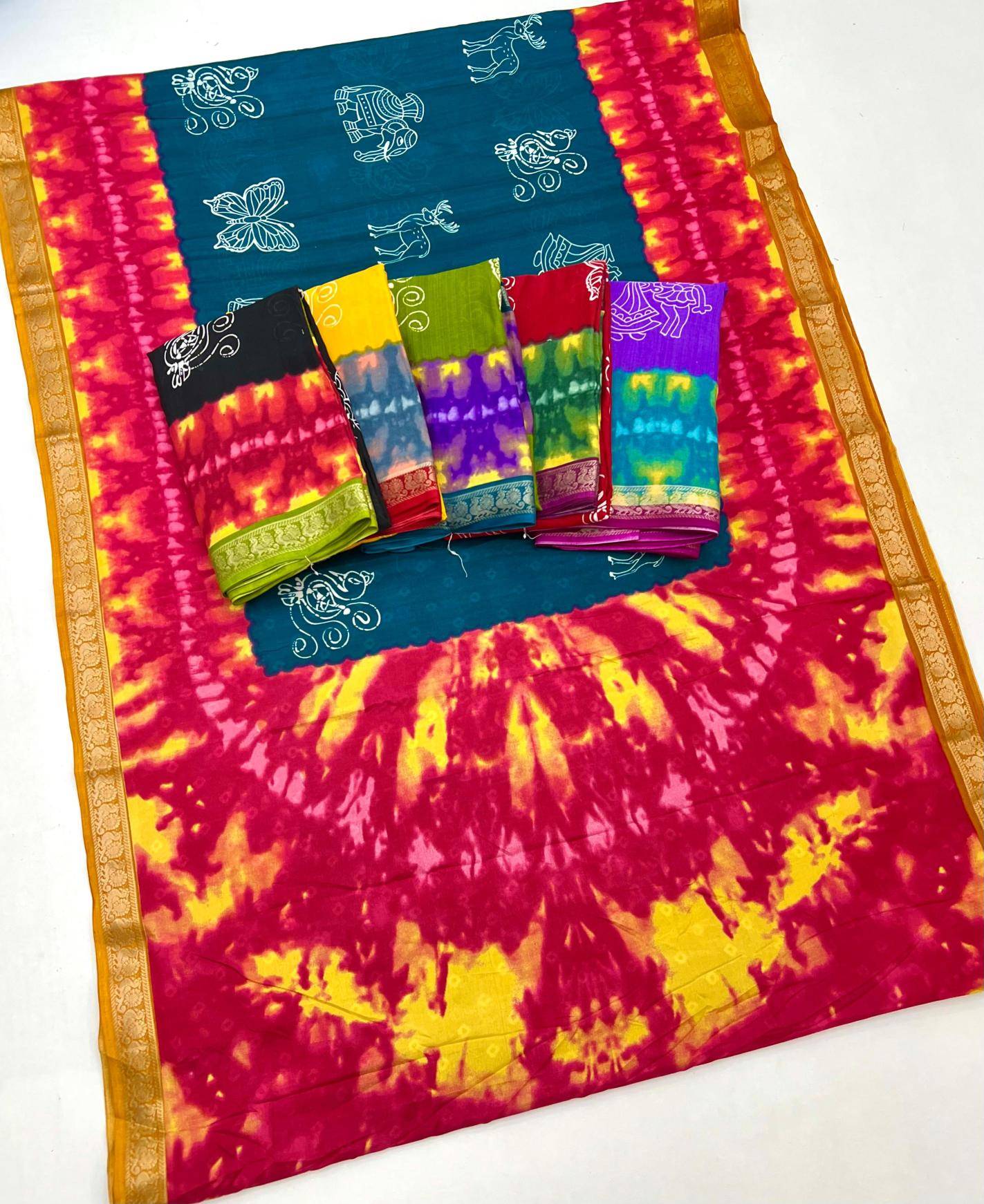 Malhar festival vol-1 wholesale saree shop in ahmedabad