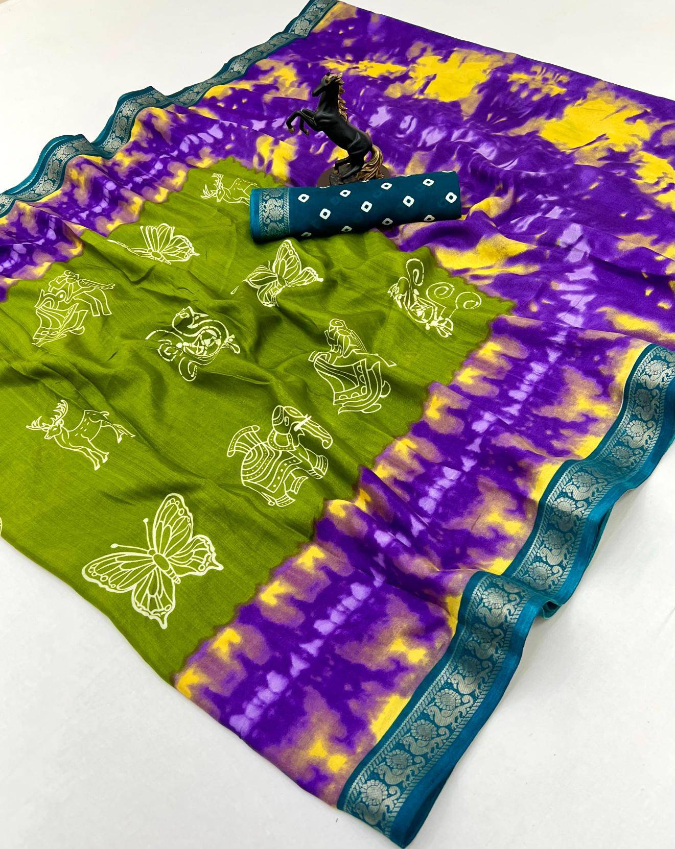 Malhar festival vol-1 wholesale saree shop in ahmedabad